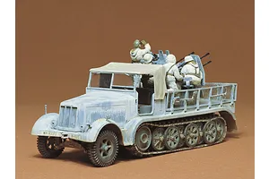 Tamiya 1/35 German 8 Ton Half-Track with 20mm Flakvierling (Sd.Kfz. 7/1) Scaled Plastic Model Kit image 134152