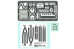 Tamiya 1/24 Nissan Skyline 2000 GT-R Street-Custom Scaled Plastic Model Kit image 134241