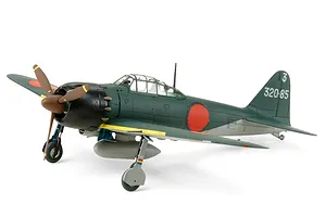 Tamiya 1/72 Mitsubishi A6M5 Zeke Zero Fighter Scaled Plastic Model Kit image 134242