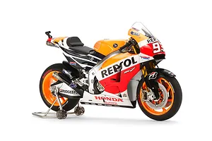 Tamiya 1/12 Repsol Honda RC212V 14 Motorcycle Scaled Plastic Model Kit image 134248