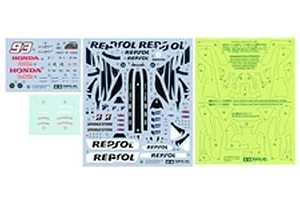 Tamiya 1/12 Repsol Honda RC212V 14 Motorcycle Scaled Plastic Model Kit image 134257