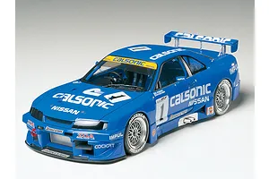 Tamiya 1/24 Nissan Calsonic Skyline R33 GT-R Scaled Plastic Model Kit image 134258