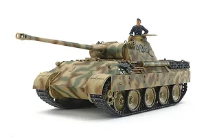 Tamiya 1/48 German Panther Ausf.D Tank Scaled Plastic Model Kit image 134259