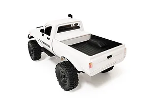 WPL C24-1 Upgraded RC Rock Crawler Electric 4WD 1/16 Scale RTR with Headlights - White image 134370