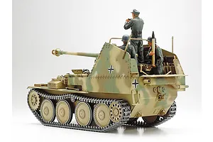 Tamiya 1/35 German Marder III M Normandy Front Tank Destroyer Scaled Plastic Model Kit image 134546