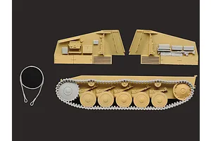 Tamiya 1/35 German Wespe Self-Propelled Howitzer (Italian Front) Scaled Plastic Model Kit image 134559