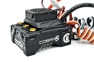 Castle Creations Cobra 8 6S Sensored Brushless ESC and 1512 1800kv Sensored Brushless Motor Combo image 134623