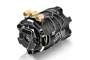 Hobbywing Xerun D10 10.5T 4600Kv Sensored Brushless Motor - Red Passion Edition image 134722