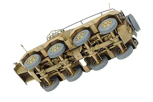 Tamiya 1/35 German Schwerer Panzerspahwagen 8-Rad Afrika Korps (Sd.Kfz. 232) Heavy Armoured Car Scaled Plastic Model Kit image 134766