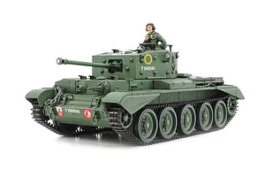 Tamiya 1/35 British Cromwell Mk.IV Tank Scaled Plastic Model Kit image 134810