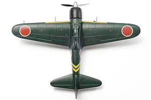Tamiya 1/72 Mitsubishi A6M3/3a Model 22 Zeke Zero Fighter Scaled Plastic Model Kit image 134821