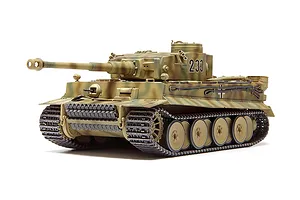 Tamiya 1/48 German Heavy Tank Tiger I Early Production Scaled Plastic Model Kit image 134895