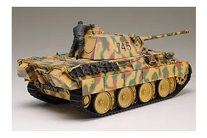 Tamiya 1/35 German Panther Ausf.D (Sd.Kfz.171) Tank Scaled Plastic Model Kit image 134920