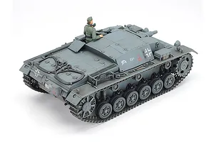 Tamiya 1/35 German Sturmgeschutz III Ausf.b (Sd.Kfz.142) Scaled Plastic Model Kit image 134960
