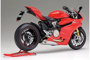Tamiya 1/12 Ducati 1199 Panigale S Motorcycle Scaled Plastic Model Kit image 134966