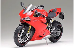 Tamiya 1/12 Ducati 1199 Panigale S Motorcycle Scaled Plastic Model Kit image 134971