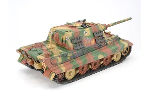 Tamiya 1/35 German Panzerjager Jagdtiger (Sk.Kfz.186) Fruhe Production Tank Scaled Plastic Model Kit image 134973