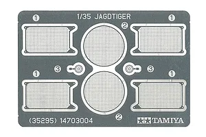 Tamiya 1/35 German Panzerjager Jagdtiger (Sk.Kfz.186) Fruhe Production Tank Scaled Plastic Model Kit image 134979