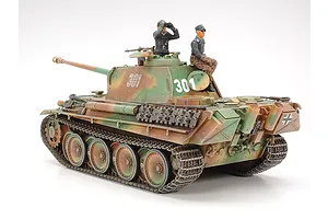 Tamiya 1/35 German Panzerkampfwagen (Sk.Kfz. 171) Type G Panther Tank Scaled Plastic Model Kit image 135168