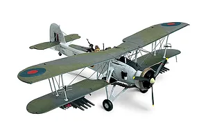 Tamiya 1/48 Fairey Swordfish Mk.II Fighter Scaled Plastic Model Kit image 135178