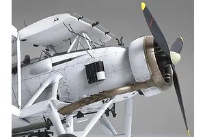 Tamiya 1/48 Fairey Swordfish Mk.II Fighter Scaled Plastic Model Kit image 135180