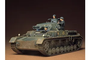 Tamiya 1/35 German Panzer Kampfwagen IV (Ausf.D) Tank Scaled Plastic Model Kit image 135187