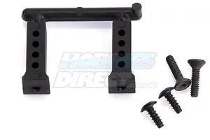 RPM Black Servo Mounting Posts 2Pcs