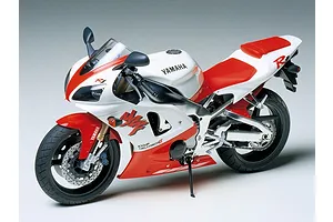 Tamiya 1/12 Yamaha YZF-R1 Super Sports Motorcycle Scaled Plastic Model Kit image 135273