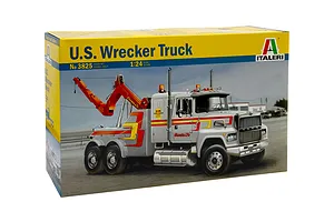 Italeri 1/24 US Wrecker Truck Scaled Plastic Model Kit image 135347