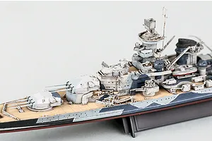 Trumpeter 1/700 German Scharnhorst Battleship Scaled Plastic Model Kit image 135350
