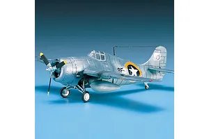 Academy 1/72 F4F-4 Grumman Wildcat Fighter Scaled Plastic Model Kit image 135382