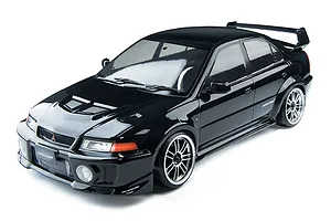 MST RMX 2.5 Mitsubishi Evolution V RC Drift Car Electric Brushless 2WD 1/10 Scale RTR - Black image 135418