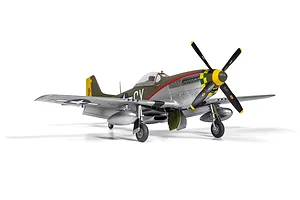 Airfix 1/48 North American P-51D Mustang Fighter Aircraft Scaled Plastic Model Kit image 135426