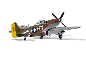 Airfix 1/48 North American P-51D Mustang Fighter Aircraft Scaled Plastic Model Kit image 135429