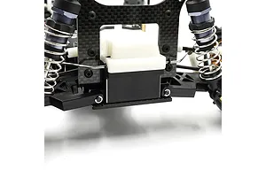 Yeah Racing Aluminium Front and Rear Bulkhead 2Pcs - Black image 135464