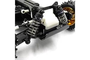 Yeah Racing Aluminium Front and Rear Bulkhead 2Pcs - Black image 135465