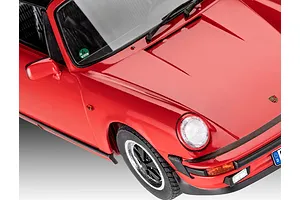 Revell 1/24 Porsche 911 Carrera 3.2 Targa (G-Model) Car Scaled Plastic Model Set image 135536