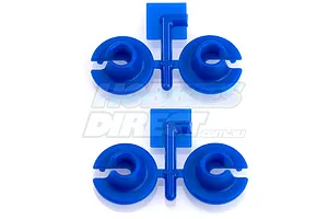 RPM Blue Traxxas/HPI/Losi Shock Lower Spring Retainers