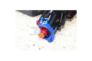 GPM Aluminium Front Hub Carriers (C-Hubs) 2Pcs - Orange image 135741