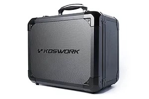 Koswork Mini V2 Aluminium Carry Case with Sanwa M17 Foam Inner - Black image 135954