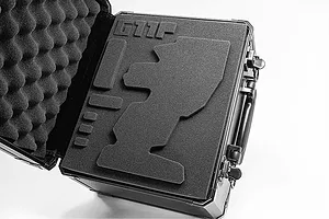 Koswork Mini V2 Aluminium Carry Case with Sanwa M17 Foam Inner - Black image 135956