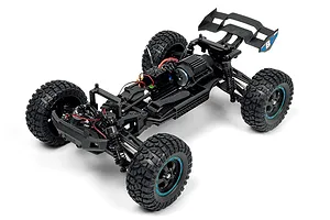 BlackZon Smyter Turbo DT RC Desert Truck Brushless Electric 4WD 1/12 Scale RTR - Blue image 135974