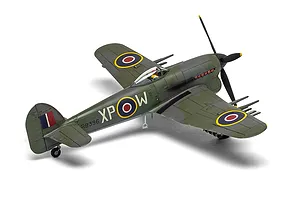 Airfix 1/72 Hawker Typhoon Mk.IB Fighter Jet Scaled Plastic Model Kit image 135977