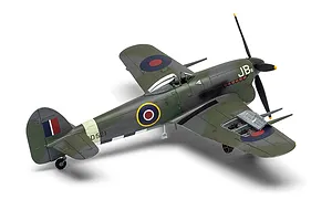 Airfix 1/72 Hawker Typhoon Mk.IB Fighter Jet Scaled Plastic Model Kit image 135980