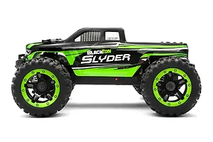 BlackZon Slyder MT RC Monster Truck Electric 4WD 1/16 Scale RTR - Green image 136059