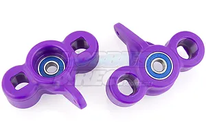 RPM Purple T/E-Maxx Steering Hub Set image 13607