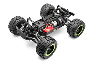 BlackZon Slyder MT RC Monster Truck Electric 4WD 1/16 Scale RTR - Green image 136062