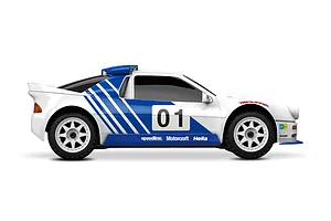 Traxxas Mini Rally VXL Ford RS200 RC Rally Car Electric Brushless 4WD 1/10 Scale RTR image 136108