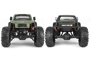 HPI Venture18 CC Flux RC Rock Crawler Electric Brushless 4WD 1/16 Scale - Green image 136137