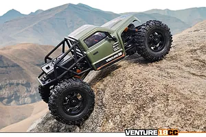 HPI Venture18 CC Flux RC Rock Crawler Electric Brushless 4WD 1/16 Scale - Green image 136138